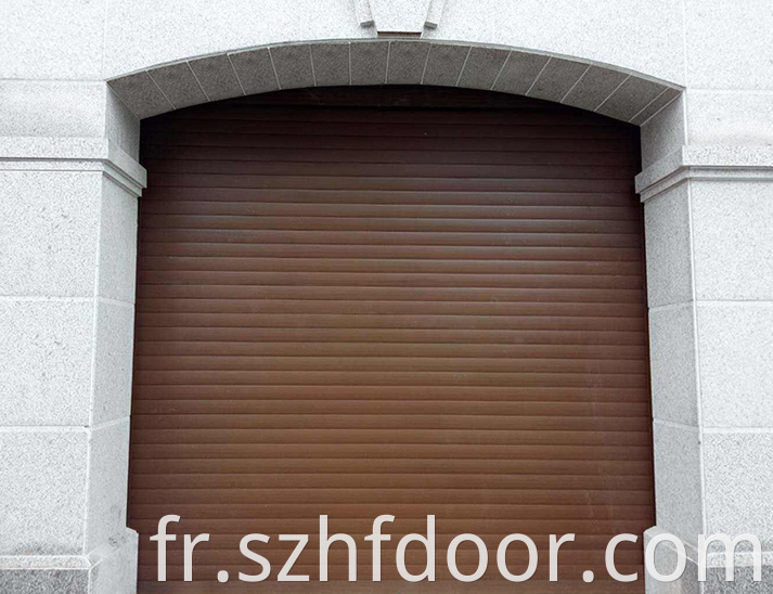 Folding garage door